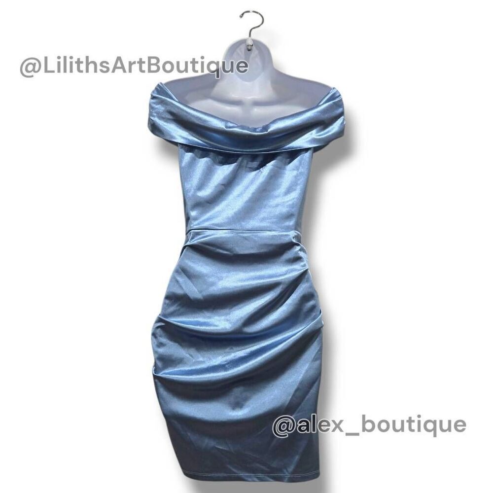 Windsor Princess Stain Bodycon Dress(C029)-Size M for Women - Picture 4 of 13